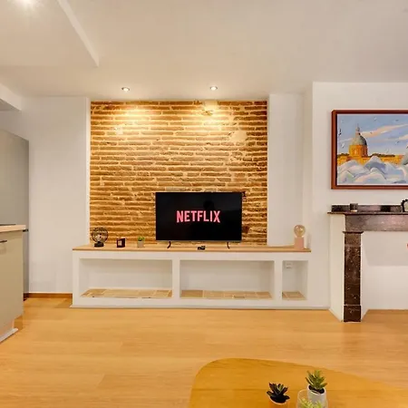 Apartamento Le Paradoux - Luxe & Brique Au Coeur De