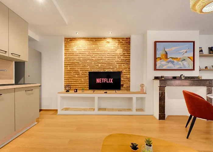 Apartment Le Paradoux - Luxe & Brique Au Coeur De