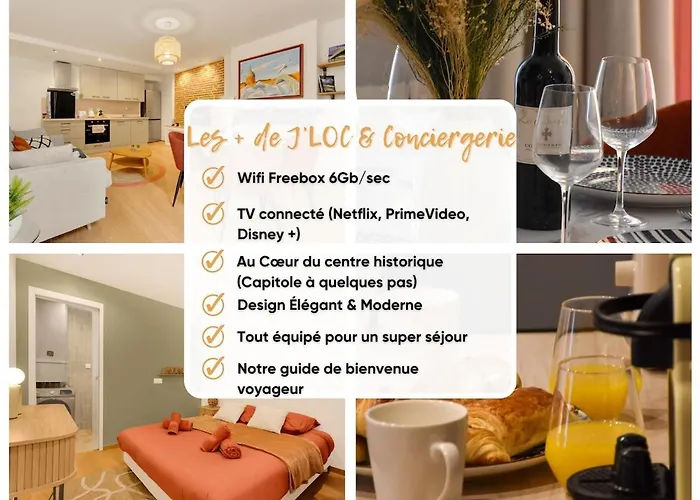Apartman Le Paradoux - Luxe & Brique Au Coeur De
